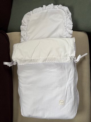 Saco de Capazo en Bambula Blanco