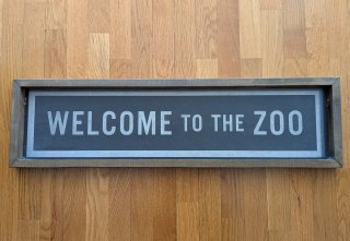 Cuadro Decorativo Welcome to the Zoo