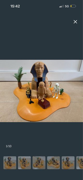 Lote Playmobil Esfinge
