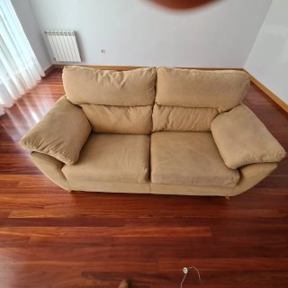 Sofá de Pana Beige