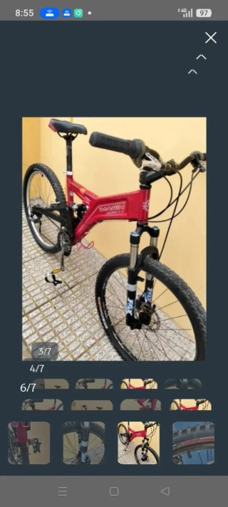 Bicicleta MTB Marin Monocasco