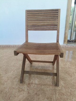 Set de 6 Sillas de Madera