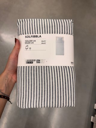 Funda nórdica IKEA SOLFIBBLA