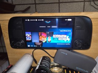 Steam Deck OLED 500 gigas con Funda y Cargador