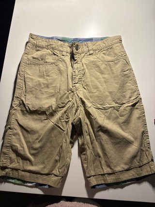 Pantalón corto reversible