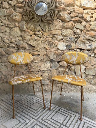 2 Sillas Estampadas BOLD MONKEY