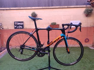 Bicicleta de Carretera Giant Carbono Talla L