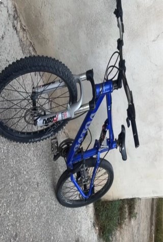 Bicicleta de Montaña Volvo Azul 2 suspensiones