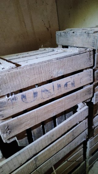 Cajas de madera rústicas