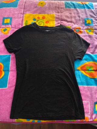 Camiseta básica negra