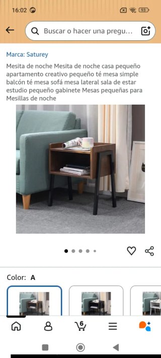 Mesita de Noche  Madera