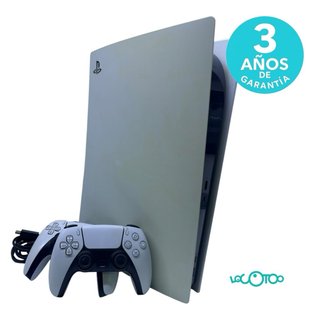 Sony PlayStation 5 (PS5) con Lector y 2 Mandos