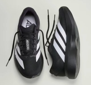 Zapatillas Adidas Adizero Negras y Blancas