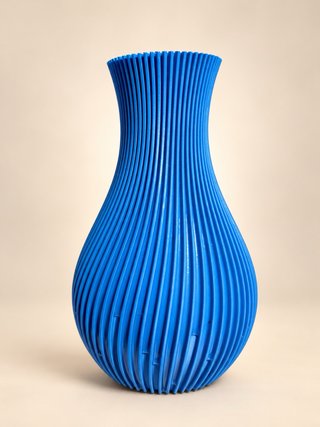 Jarrón Chick Azul