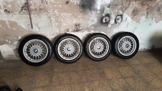 4 Llantas BMW E30 BBS 15 pulgadas ET24
