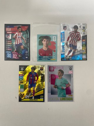 cromo de João Félix Atlético de Madrid y Barcelona