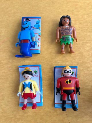 Set de 4 Figuras Playmobil Disney Kinder