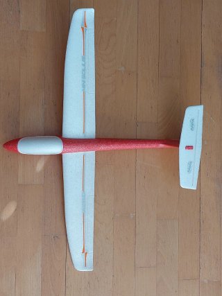 Avión Planeador Manual de Poliespan