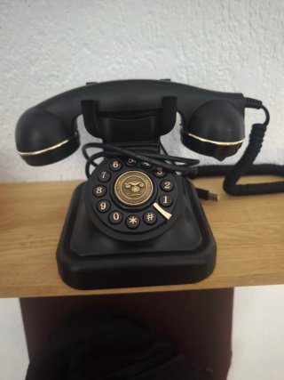Audio libro teléfono vintage