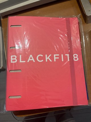 Archivador Rosa Blackfit8 con Recambios