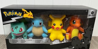 Pack 4 Figuras Pokémon Select Jazwares Precintado