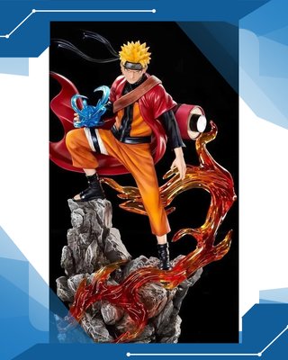 Figura Naruto Uzumaki PVC 23 cm