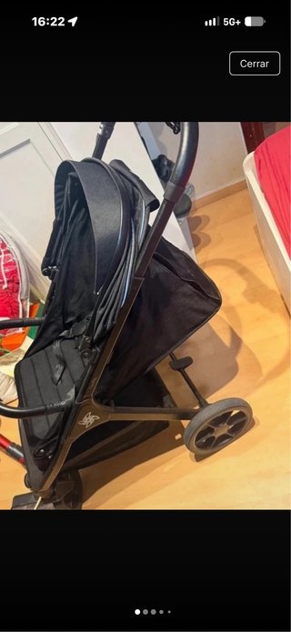 Silla de paseo negra