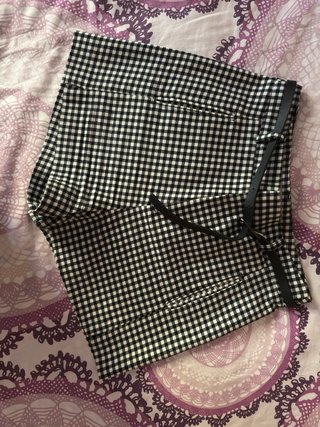 Pantalones Cortos de Cuadros Vichy