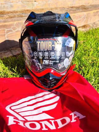 Casco moto Arai Tour-X5 Africa Twin talla M nuevo
