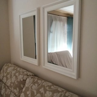 2 Espejos Grandes Lacados 60x90cm