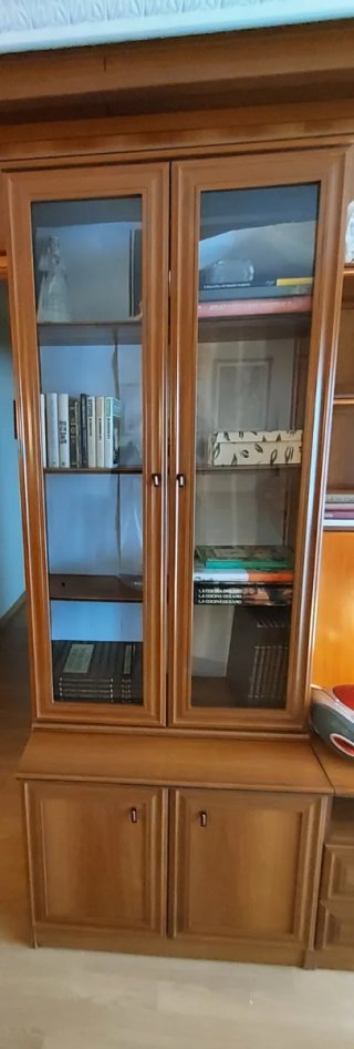 Mueble de Salón con Vitrinas