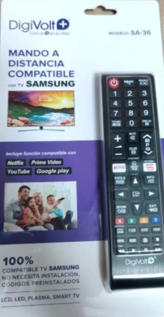 Mando a distancia compatible con TV Samsung
