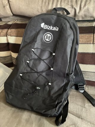 Mochila para bicicleta negra