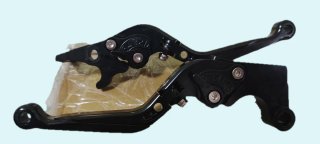 Manetas de Moto Regulables Negras