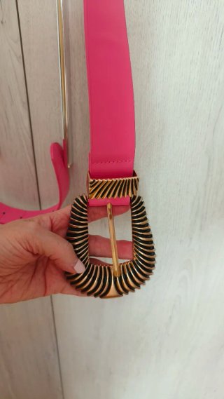 Cinturón Rosa de Mujer 109cm