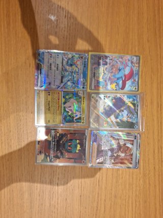 Set de 6 Cartas Pokémon