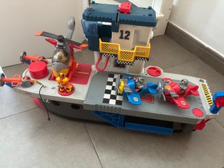 Gran Portaaviones Imaginext Fisher-Price + 2 avion