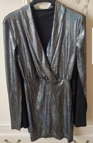 Vestito da sera argento