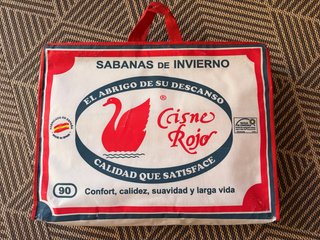 Juego de Sábanas de Invierno Cisne Rojo 90