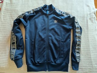 Chaqueta línea Adidas Originals azul marino tall S