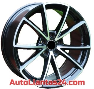 Llantas para Audi RS black metal 17-22" ref. 8838