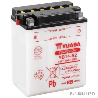 Batería YB14-A2 Combipack - Yuasa