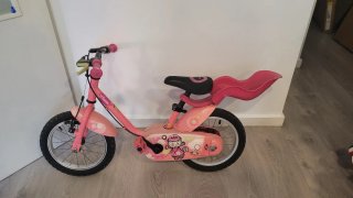 Bicicleta infantil niña
