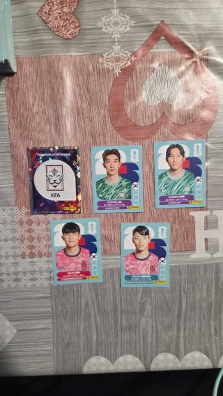 Lote 5 Cromos Panini Mundial 2026