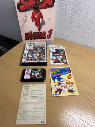 Monster World IV Sega Mega Drive MegaDrive MD Jap