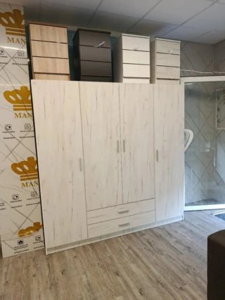 Armario de Madera Blanco