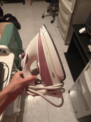 Plancha de vapor Braun