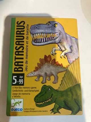 Juego de Cartas Batasaurus de Djeco