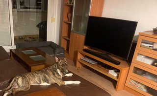 Conjunto de 3 Muebles de Salón Color Cerezo