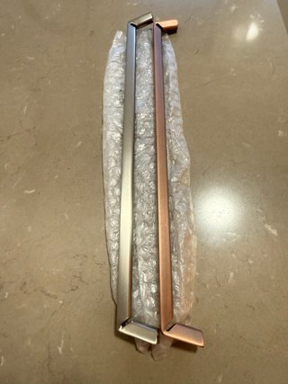 Tiradores Viefe Plata y Latón Rosado precio unidad